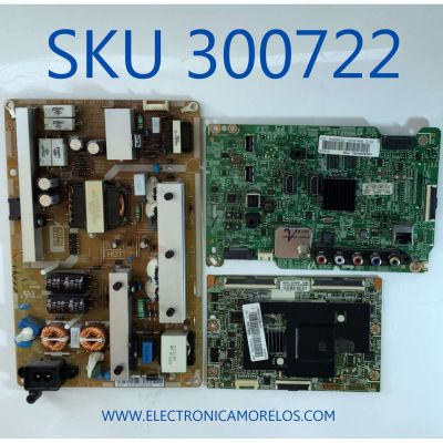 KIT DE TARJETAS PARA TV SAMSUNG / NUMERO DE PARTE MAIN BN94-09127A / BN41-02245A / BN9409127A / BN97-09529T / FUENTE BN4400775A / L60H1_EHS / BN44-00775A / T-CON BN95-01336B / BN9501336B / BN97-07994B / PANEL CY-DF600CGSV4H / MODELO UN60J6200AFXZA NS02